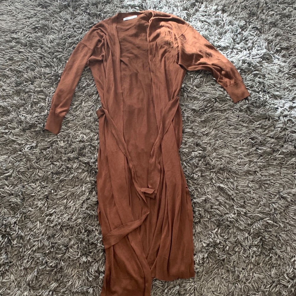 Zara Brown Robe